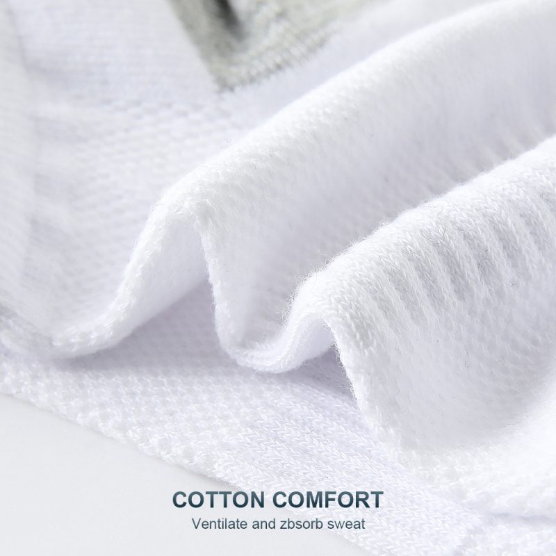 6 Pairs Men Ankle Socks floor sock Cotton Sports Socks Mesh Casual Athletic Summer Thin Cut Short High Quality Sokken Size 38-48 - Image 5