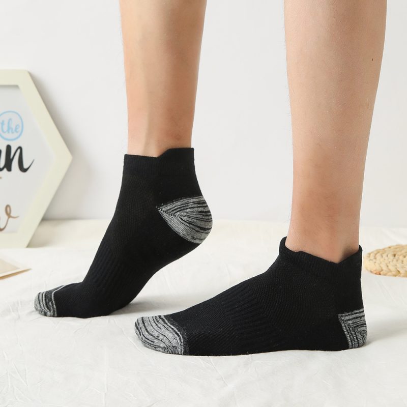 6 Pairs Men Ankle Socks floor sock Cotton Sports Socks Mesh Casual Athletic Summer Thin Cut Short High Quality Sokken Size 38-48 - Image 6