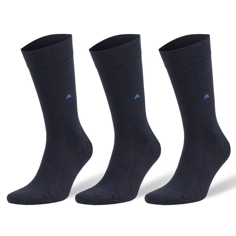 Bamboo Dress Socks for Men Classic Men's Business Casual Dress Socks 3 Pairs - Image 7