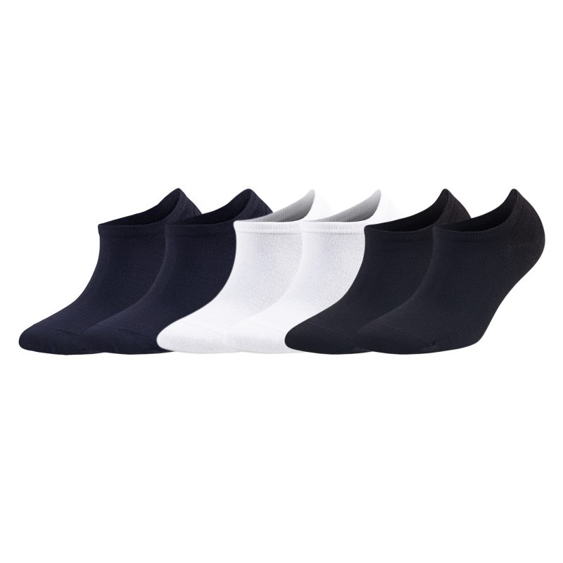 Bamboo Sneaker Socks for Men 6 Pairs No Show Soft Casual Breathable Sneaker Socks