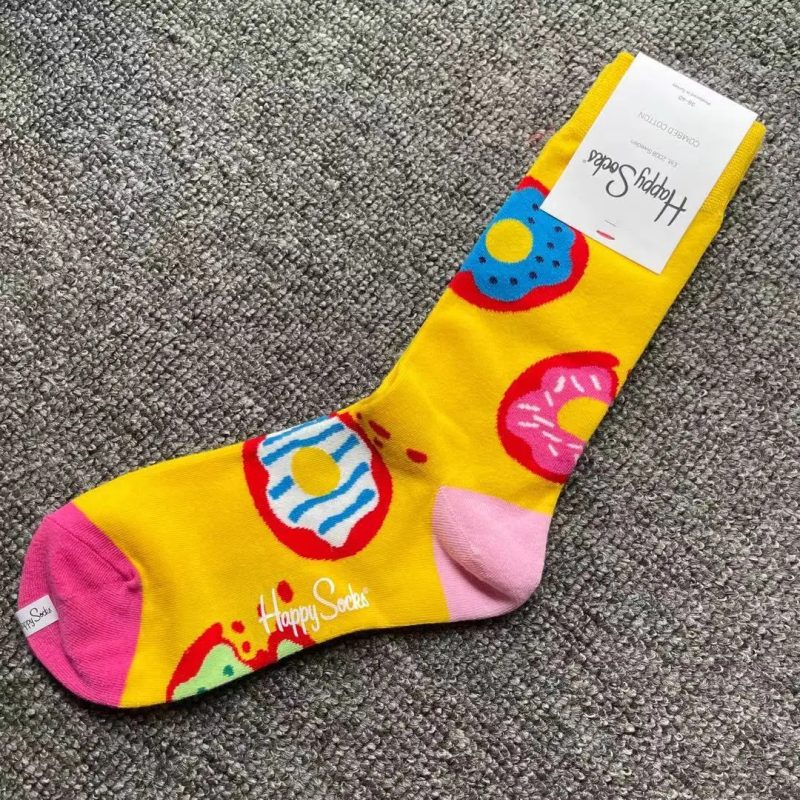 Happy Socks Multi Pattern Design Fashion Fun Trendy Socks Cotton Unisex - Image 13