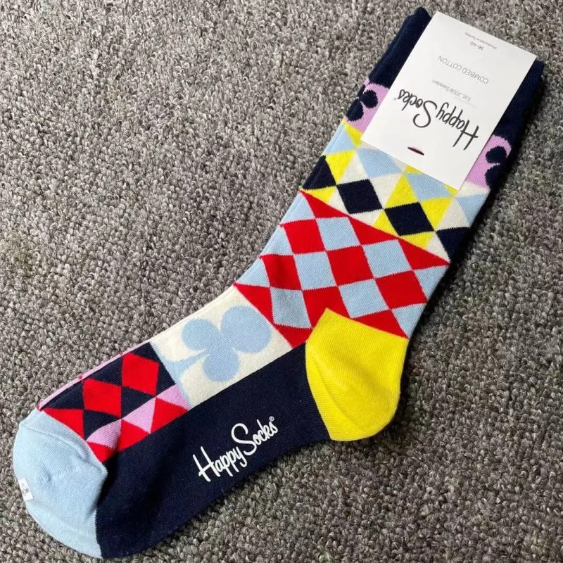 Happy Socks Multi Pattern Design Fashion Fun Trendy Socks Cotton Unisex - Image 35