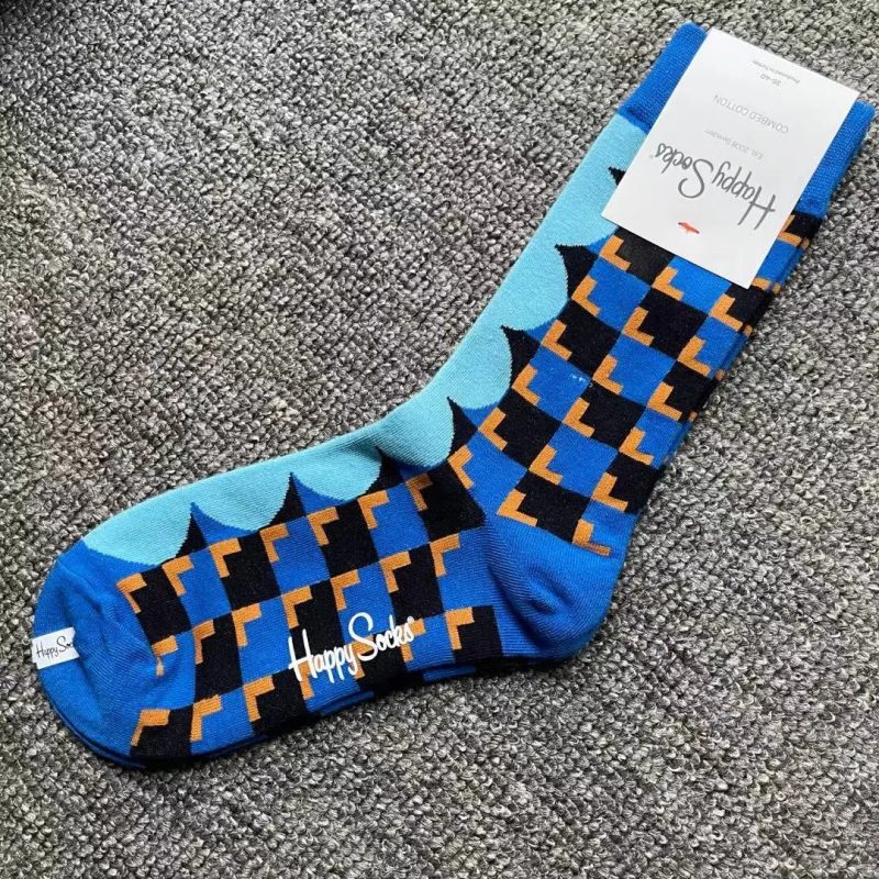 Happy Socks Multi Pattern Design Fashion Fun Trendy Socks Cotton Unisex - Image 38