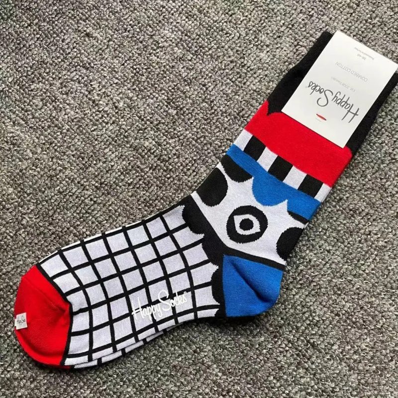 Happy Socks Multi Pattern Design Fashion Fun Trendy Socks Cotton Unisex - Image 40