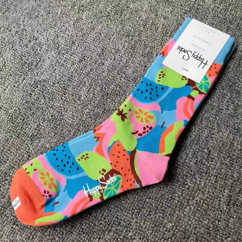 Happy Socks Multi Pattern Design Fashion Fun Trendy Socks Cotton Unisex - Image 50