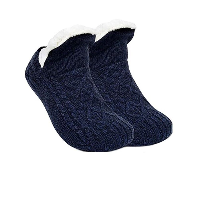 Thermal Mens Fluffy Slipper Socks Winter Warm Women Short Cotton Thickened Home Sleeping Soft Non Slip Grip Fuzzy Floor Socks - Image 12