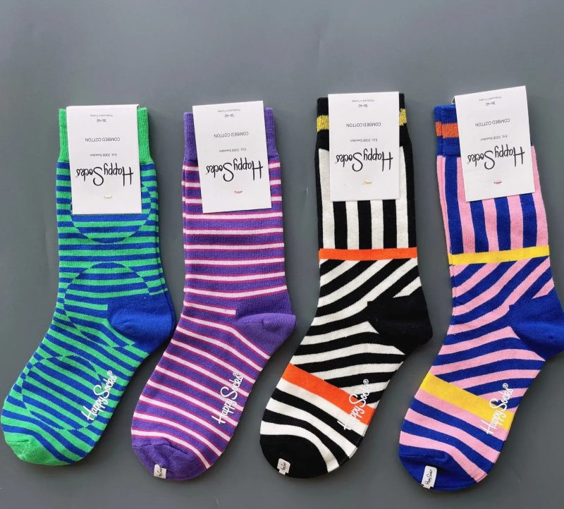 Happy Socks Funny Colorful Socks Fun Bright Crazy Socks Unisex Size 36-40 - Image 2