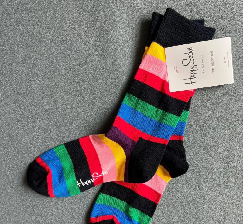Happy Socks Funny Colorful Socks Fun Bright Crazy Socks Unisex Size 36-40 - Image 5