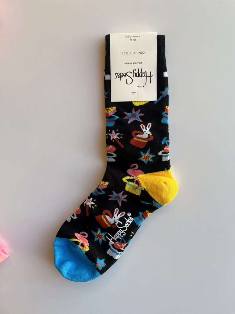 Happy Socks Funny Colorful Socks Fun Bright Crazy Socks Unisex Size 36-40 - Image 46