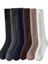 Men's Winter Merino Wool Women's Stockings Super Warm Super Thick Soft Wool Stockings Warm Calf Snow Stockings Large EU38-46
