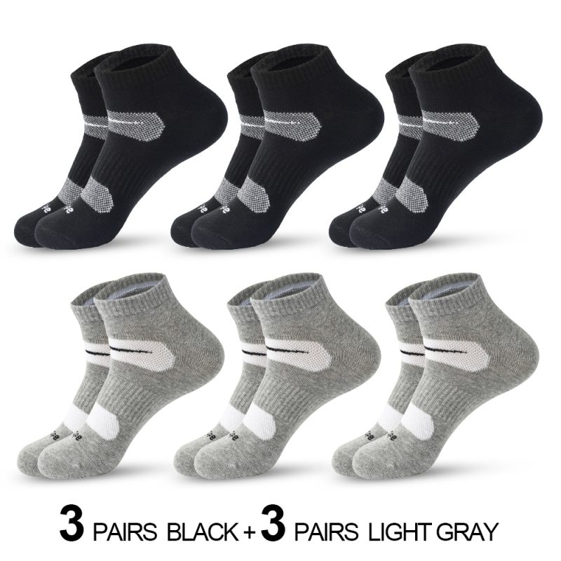 5 pairs Cotton Men Fashion Ankle Socks High Quality Elastic Mesh Breathable Male Sock Summer Deodorant Casual Mens Short Socks - Image 9