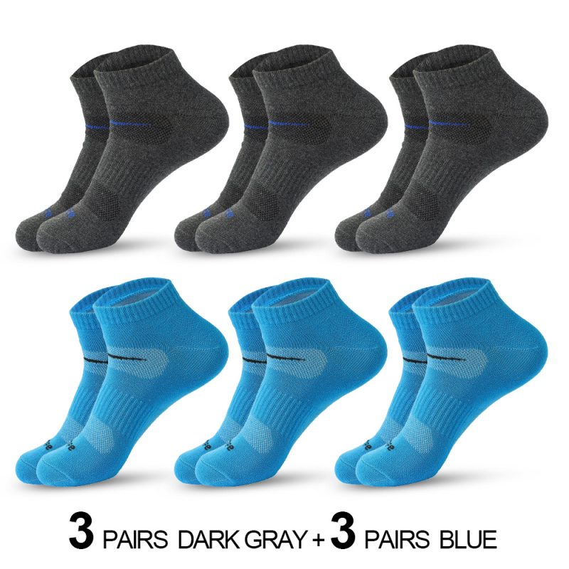 5 pairs Cotton Men Fashion Ankle Socks High Quality Elastic Mesh Breathable Male Sock Summer Deodorant Casual Mens Short Socks - Image 11