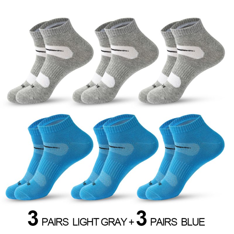 5 pairs Cotton Men Fashion Ankle Socks High Quality Elastic Mesh Breathable Male Sock Summer Deodorant Casual Mens Short Socks - Image 13