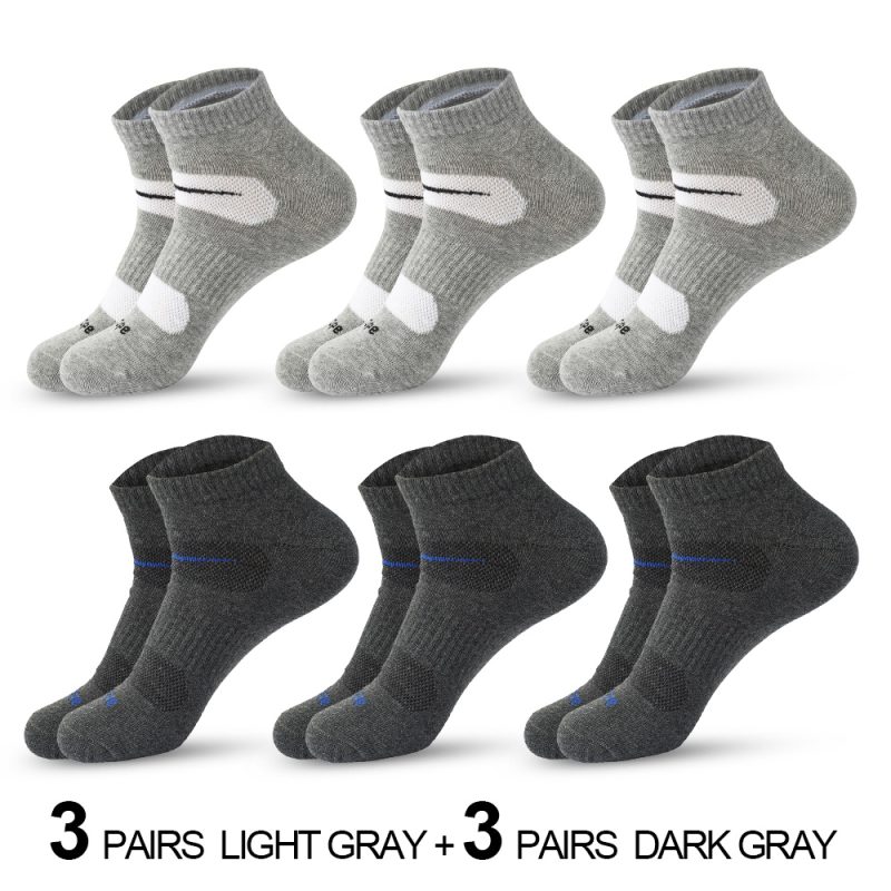 5 pairs Cotton Men Fashion Ankle Socks High Quality Elastic Mesh Breathable Male Sock Summer Deodorant Casual Mens Short Socks - Image 14