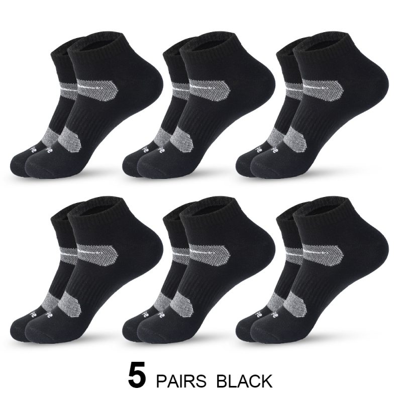 5 pairs Cotton Men Fashion Ankle Socks High Quality Elastic Mesh Breathable Male Sock Summer Deodorant Casual Mens Short Socks - Image 18