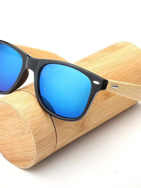 Fashion Wood Men's Ultraviolet Sunglasses Classic Male Driving Riding UV400 Sports Sun Glasses Eyewear Wooden Bamboo Eyeglasses