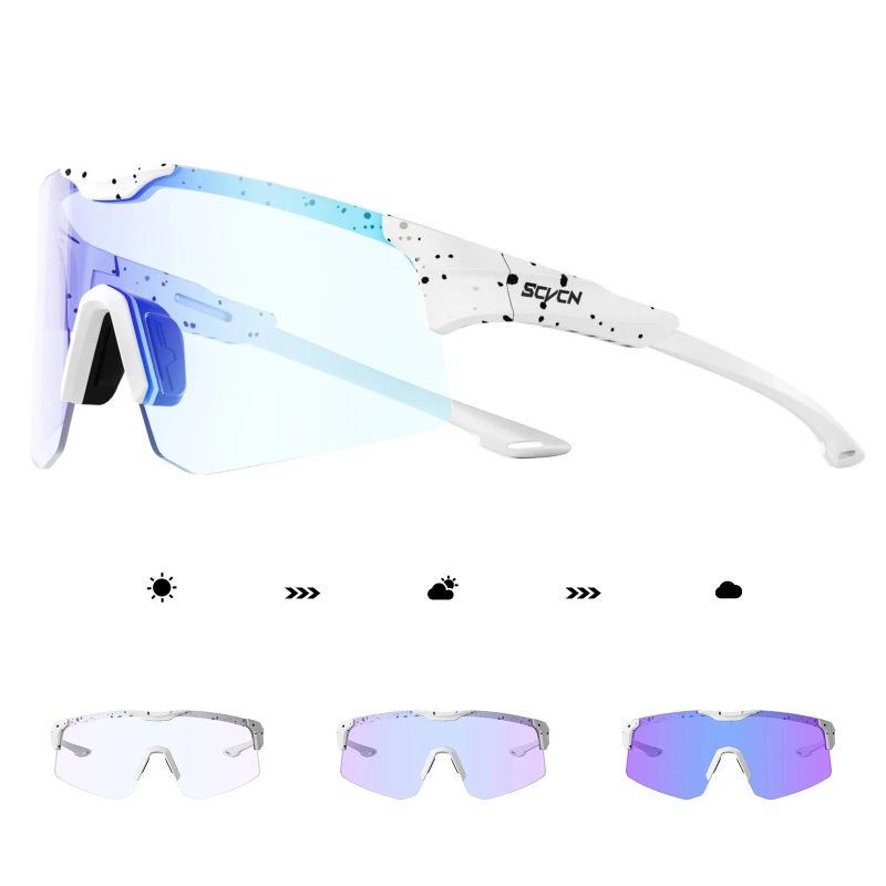Photochromic Cycling Glasses Bicycle Eyewear Men Women Road Bike MTB Goggles Sport Running Riding Fishing Driving Sunglasses - Image 10