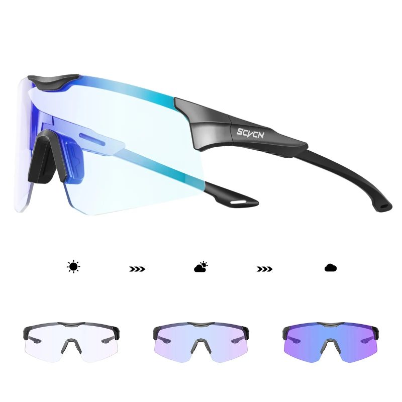 Photochromic Cycling Glasses Bicycle Eyewear Men Women Road Bike MTB Goggles Sport Running Riding Fishing Driving Sunglasses - Image 11