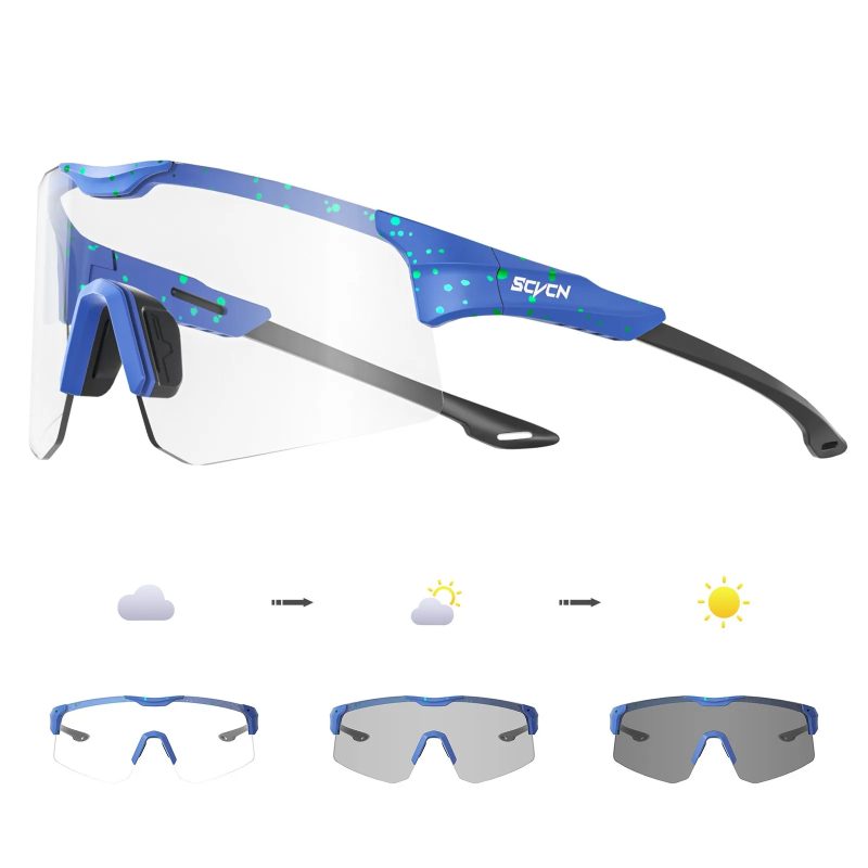 Photochromic Cycling Glasses Bicycle Eyewear Men Women Road Bike MTB Goggles Sport Running Riding Fishing Driving Sunglasses - Image 15