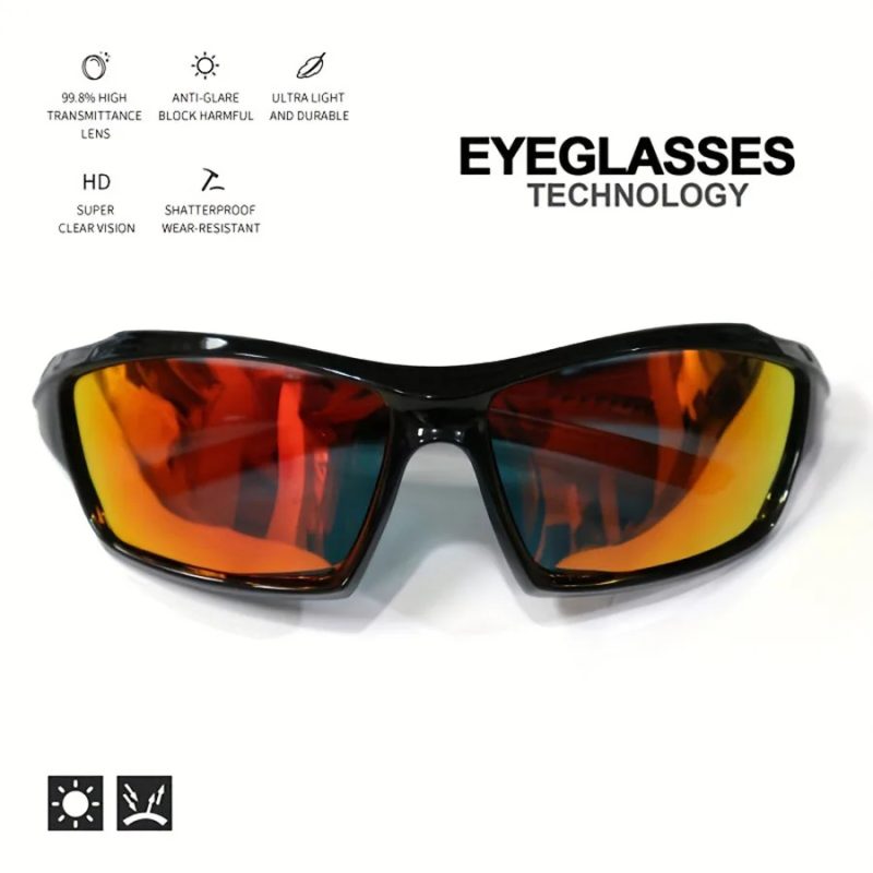 Fashion Sports Sunglasses Polarized UV Protection Personalized Glasses Round Frame Metal Men's And Women's UV400 Eyewear - Image 6