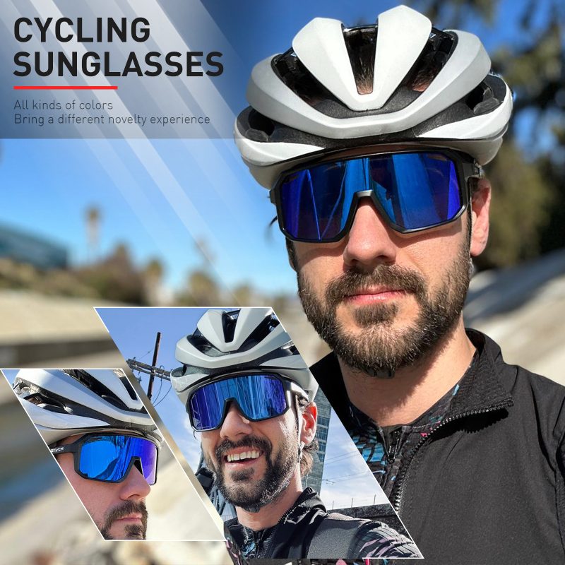 SCVCN New Cycling Glasses Bike Sunglasses Men UV400 Eyewear Outdoor Sports MTB Goggles Bicycle Women Riding Hiking Sunglasses - Image 3