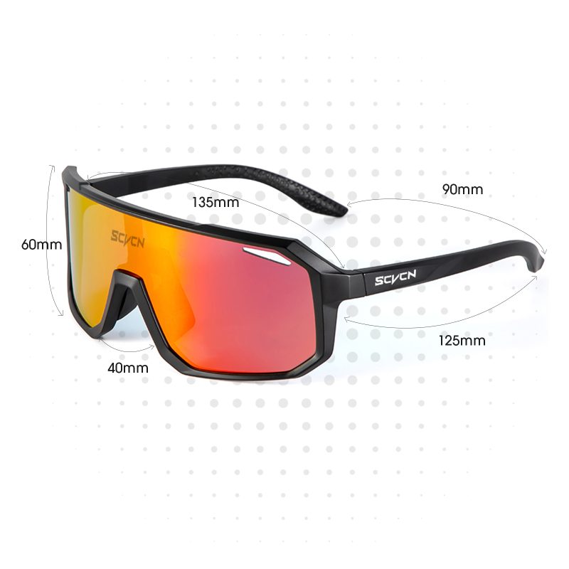 SCVCN New Cycling Glasses Bike Sunglasses Men UV400 Eyewear Outdoor Sports MTB Goggles Bicycle Women Riding Hiking Sunglasses - Image 6