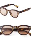Vintage Fashion Shell Round Sunglasses Women Men 2024 Brand Design Retro Rivet Yellow Blue Lens Square Sun Glasses Female UV400
