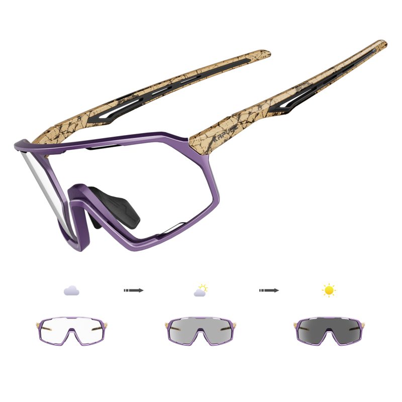 KAPVOE Photochromic Cycling Glasses Sports Sunglasses for Men Women UV400 Protection Bicycle MTB Mountain Bike Sunglasses - Image 10