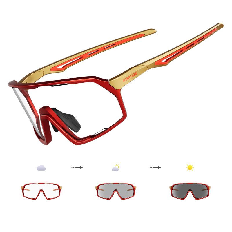 KAPVOE Photochromic Cycling Glasses Sports Sunglasses for Men Women UV400 Protection Bicycle MTB Mountain Bike Sunglasses - Image 11