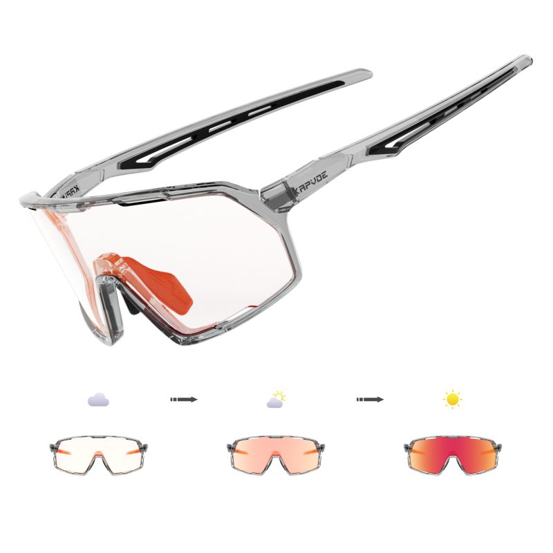 KAPVOE Photochromic Cycling Glasses Sports Sunglasses for Men Women UV400 Protection Bicycle MTB Mountain Bike Sunglasses - Image 15