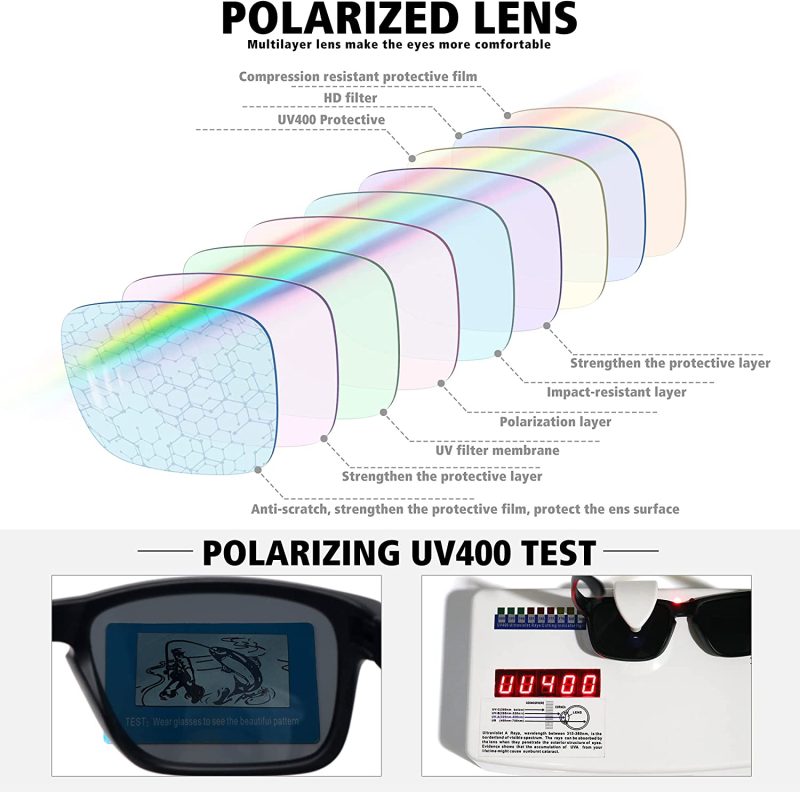 Dalwa Polarized Fishing Sunglasses Men's Driving Shades Male Sun Glasses Hiking Classic UV400 Eyewear - Image 6