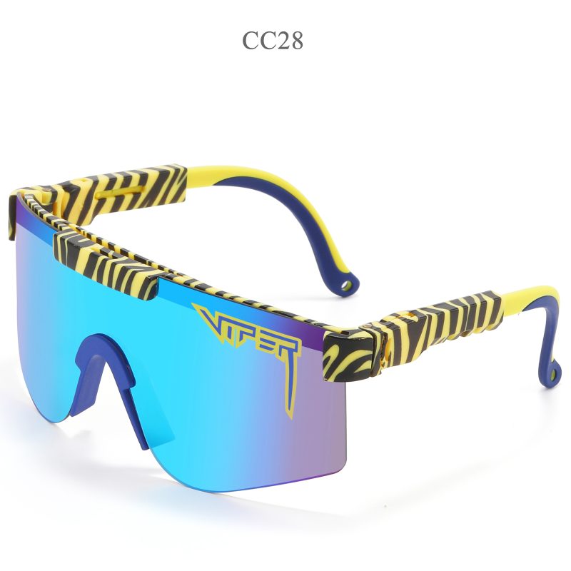 Adults NEW PIT VIPER Sunglasses Men UV400 Male Eyeglasses Female Baseball Sun Glasses Windproof Goggles Women Cycle Eyewear - Image 33