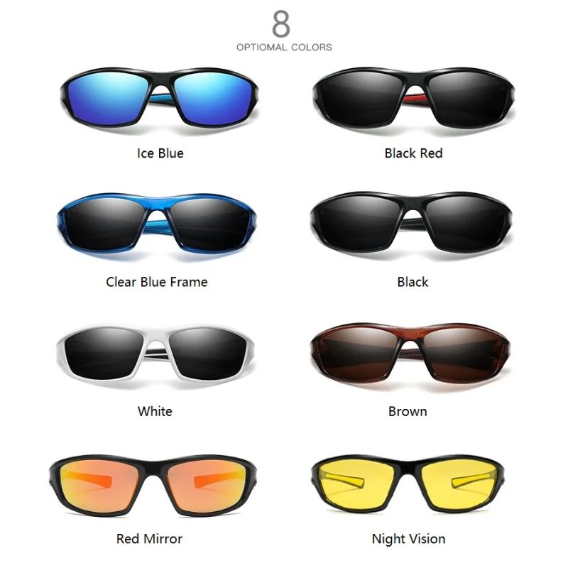 Fashion Sports Polarized Sunglasses Men Women Fishing Hiking Running Cycling Mountaineering Sport Man Sun Glasses UV400 Eyewear - Image 4
