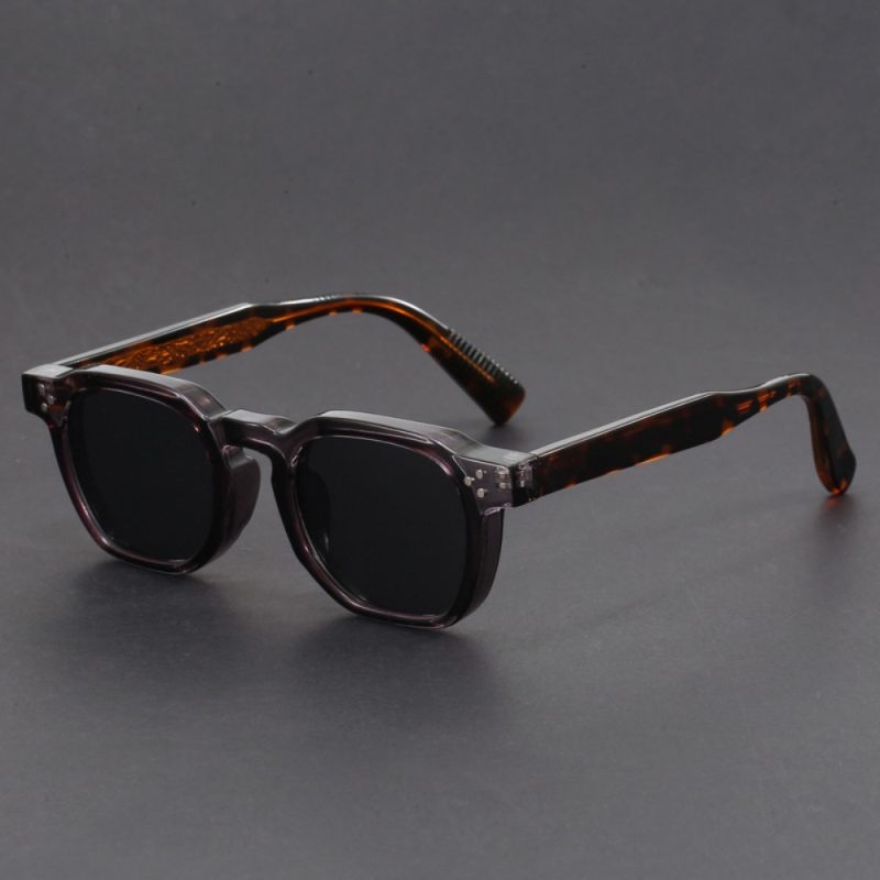 Boho Retro Polarized Sunglasses for Men Frame Polygonal Women's Sunglasses Outdoor High Quality Travel Glasses - Image 3
