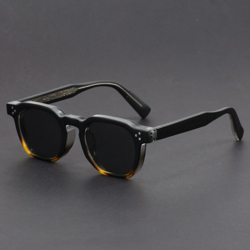 Boho Retro Polarized Sunglasses for Men Frame Polygonal Women's Sunglasses Outdoor High Quality Travel Glasses - Image 5
