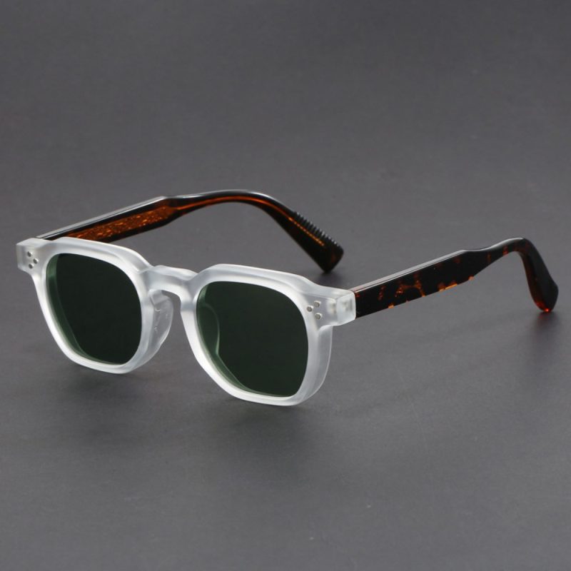 Boho Retro Polarized Sunglasses for Men Frame Polygonal Women's Sunglasses Outdoor High Quality Travel Glasses - Image 6