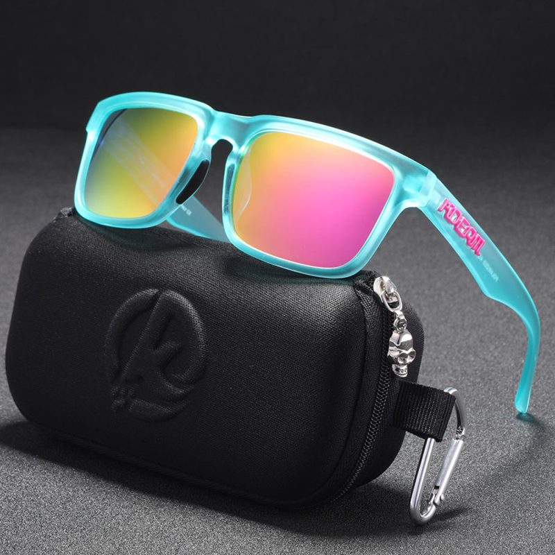 KDEAM Original Brand Design Polarized Sunglasses For Men High Quality Square Sun Glasses Fashion Women Shades 30 Colors Choices