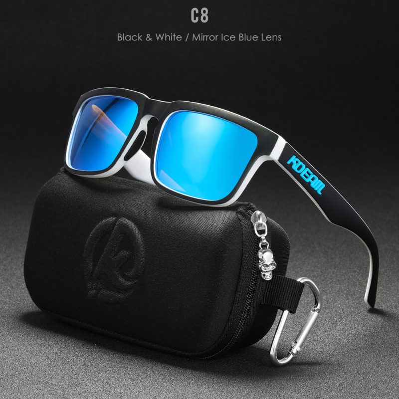 KDEAM Original Brand Design Polarized Sunglasses For Men High Quality Square Sun Glasses Fashion Women Shades 30 Colors Choices - Image 7