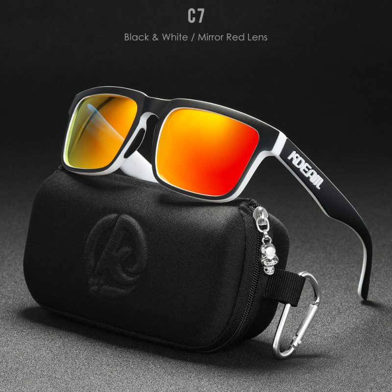KDEAM Original Brand Design Polarized Sunglasses For Men High Quality Square Sun Glasses Fashion Women Shades 30 Colors Choices - Image 14