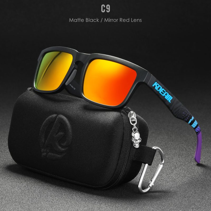 KDEAM Original Brand Design Polarized Sunglasses For Men High Quality Square Sun Glasses Fashion Women Shades 30 Colors Choices - Image 15
