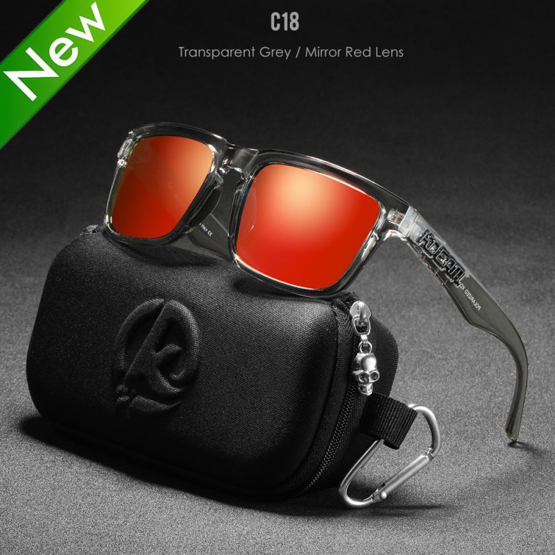 KDEAM Original Brand Design Polarized Sunglasses For Men High Quality Square Sun Glasses Fashion Women Shades 30 Colors Choices - Image 24