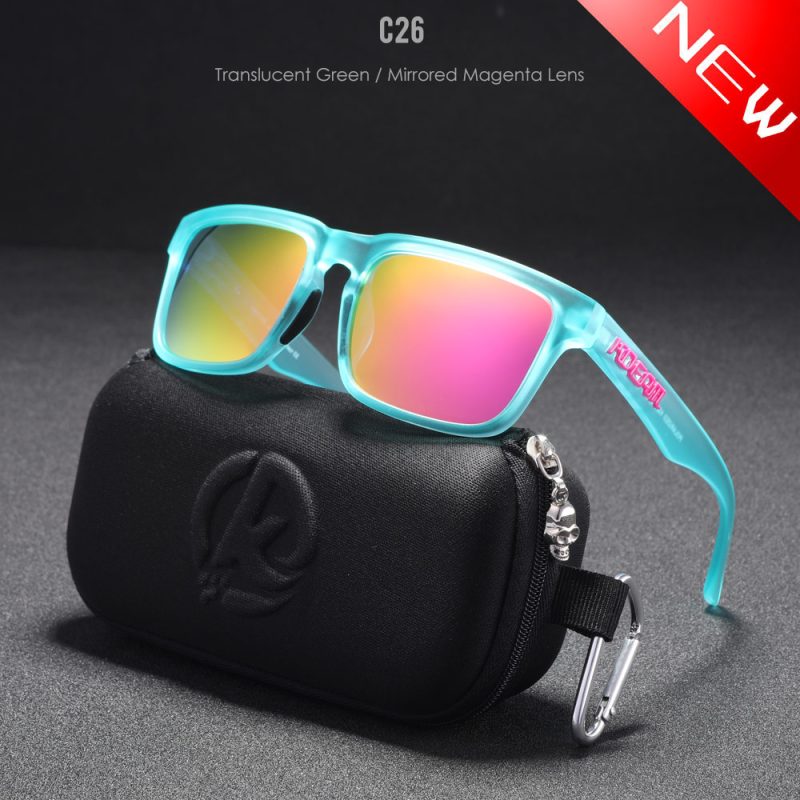 KDEAM Original Brand Design Polarized Sunglasses For Men High Quality Square Sun Glasses Fashion Women Shades 30 Colors Choices - Image 32