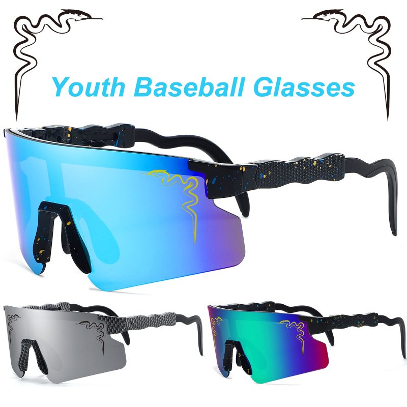 Youth Sunglasses Boys Girls Kids Baseball Sun Glasses Small head Adult Men Women Eyewear Outdoor Cycling Driving Shades Sport