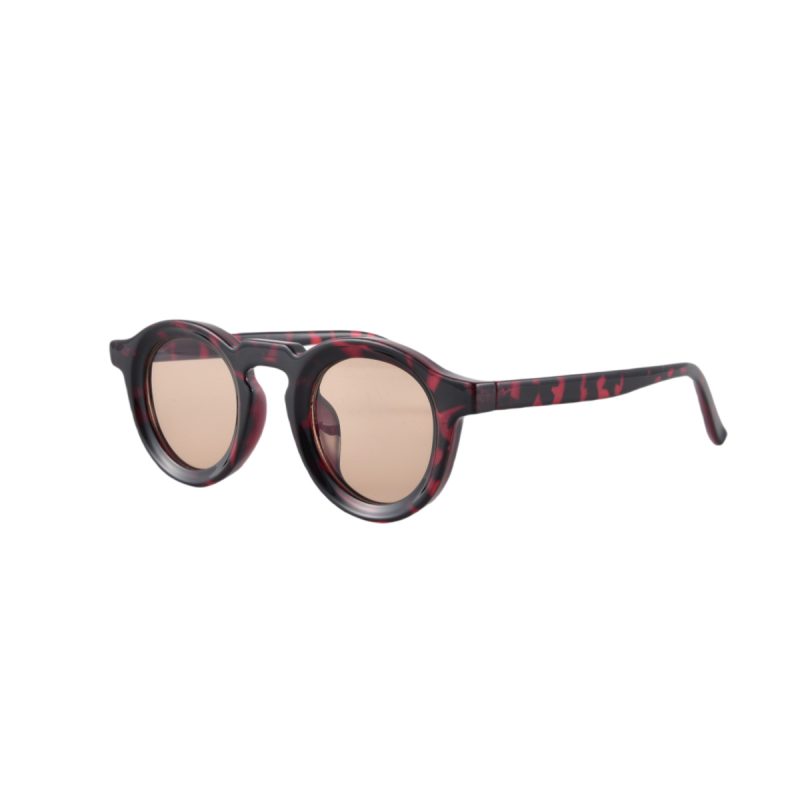 Round Sunglasses Women Men Punk Shades Retro Trending Sun Glasses Clear Lens Frame UV400 Female - Image 18