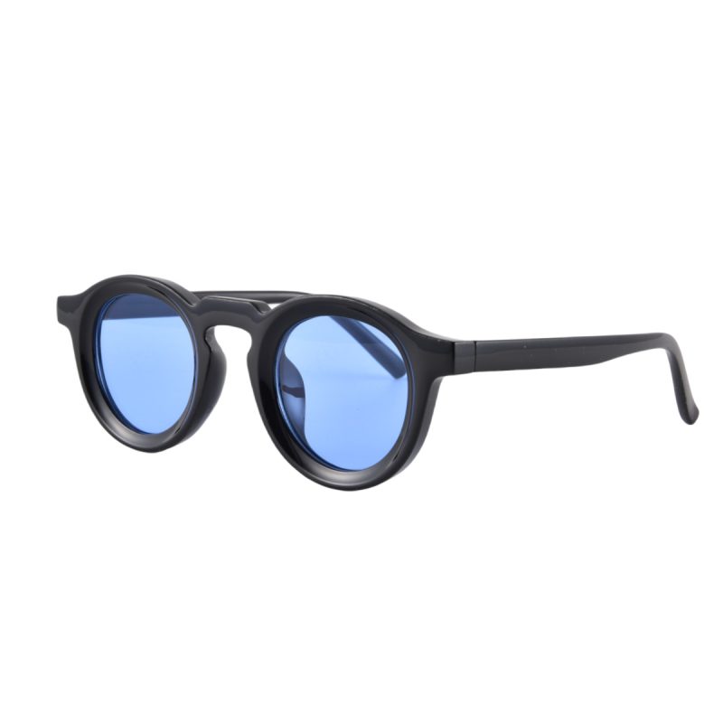 Round Sunglasses Women Men Punk Shades Retro Trending Sun Glasses Clear Lens Frame UV400 Female - Image 19