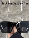 Fashionable Large Square Frame Sunglasses for Women and Men, Round Face Street Style Brown Sun Glasses with UV Protection