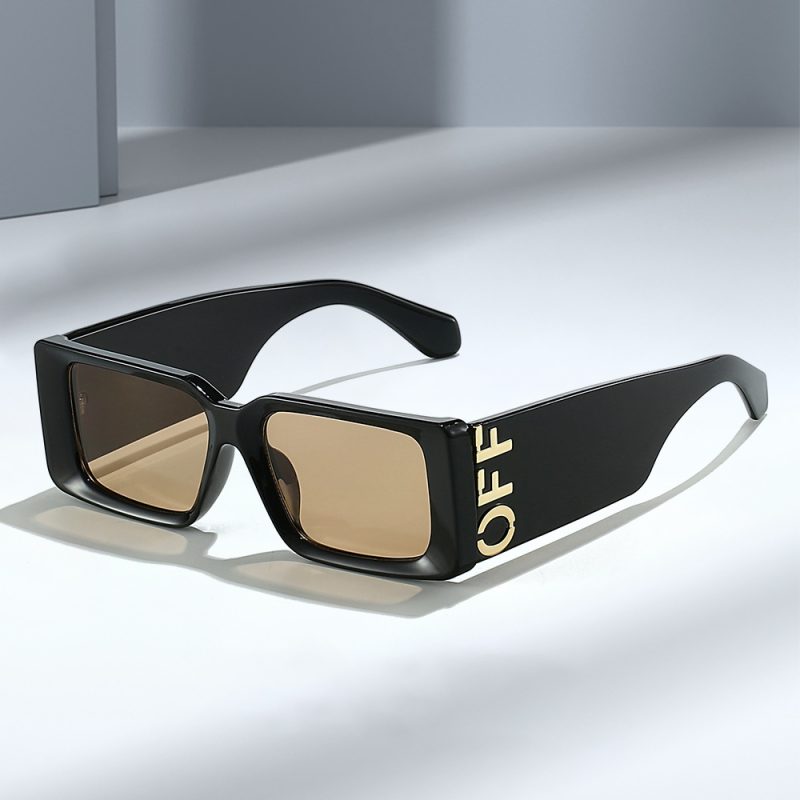 New Fashion Retro Sunglasses for Women & Men Stylish Square Frames with Wide Legs UV Protection Trendy Eyewear for Every Occasi