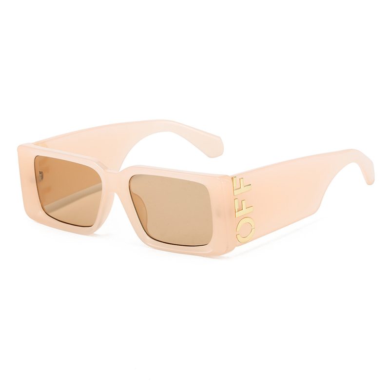 New Fashion Retro Sunglasses for Women & Men Stylish Square Frames with Wide Legs UV Protection Trendy Eyewear for Every Occasi - Image 5