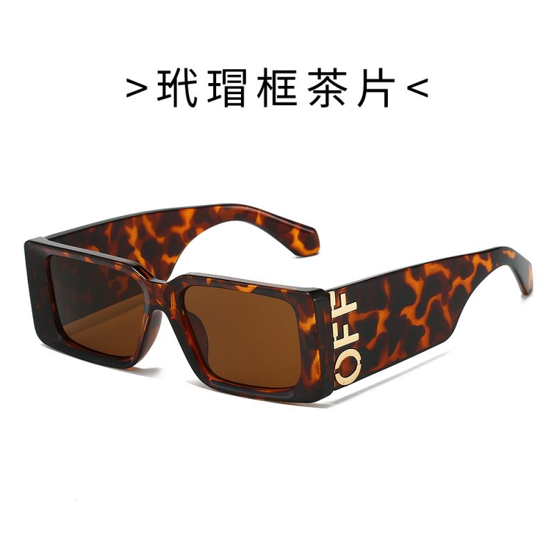 New Fashion Retro Sunglasses for Women & Men Stylish Square Frames with Wide Legs UV Protection Trendy Eyewear for Every Occasi - Image 7