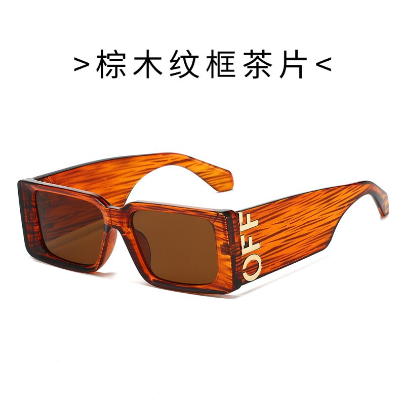 New Fashion Retro Sunglasses for Women & Men Stylish Square Frames with Wide Legs UV Protection Trendy Eyewear for Every Occasi - Image 10